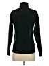 Eddie Bauer 100% Polyester Marled Solid Teal Black Turtleneck Sweater Size S - photo 2