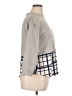 ELOQUII Checkered-gingham Gray Pullover Sweater Size 14 Plus - photo 4