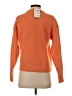 On 34th 100% Polyester Solid Orange Pullover Sweater Size XS - photo 2