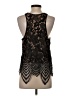 Express 100% Nylon Black Sleeveless Blouse Size S (estimated) - photo 2