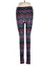 Lularoe Print Blue Leggings One size - photo 1