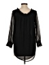 Abbeline Black 3/4 Sleeve Blouse Size S - photo 2