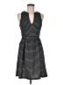 Mi ami Stripes Black Casual Dress Size M - photo 1