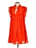 Stella Nova 100% Polyester Orange Cocktail Dress Size EU 34 / US 4 - photo 1