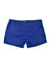 Express Solid Blue Shorts Size 10 - photo 1