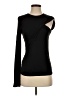 BCBGMAXAZRIA Black Long Sleeve Top Size XS - photo 1