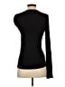 BCBGMAXAZRIA Black Long Sleeve Top Size XS - photo 2