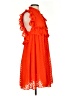 Stella Nova 100% Polyester Orange Cocktail Dress Size EU 34 / US 4 - photo 4