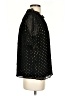 J.Crew Polka Dots Black Short Sleeve Blouse Size S - photo 4