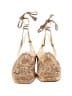Stuart Weitzman Tan Gold Wedges Size 7 - photo 2
