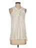 Gap 100% Linen Ivory Sleeveless Blouse Size S - photo 1