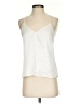 H&M 100% Polyester Ivory Sleeveless Blouse Size S - photo 1