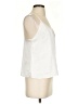 H&M 100% Polyester Ivory Sleeveless Blouse Size S - photo 4