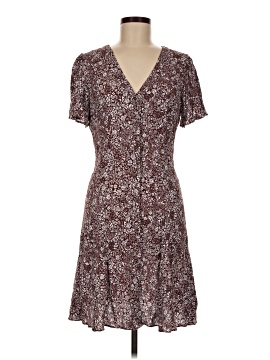 madewell silk wrap maxi dress in butterfly garden Madewell Silk Wrap Maxi Dress in Butterfly Garden 4