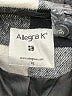 Allegra K 100% Polyester Checkered-gingham Gray Coat Size XL - photo 6