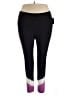 Torrid Color Block Black Active Pants Size 3X Plus (3) - photo 1