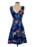 Kensie Floral Blue Cocktail Dress Size 2 - photo 2