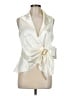 metaphor Ivory Sleeveless Blouse Size M - photo 1