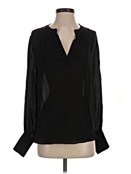 Assorted Brands Long Sleeve Silk Top