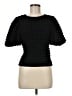 Muse 100% Cotton Black Short Sleeve Top Size M - photo 1