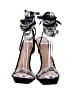 Azalea Wang Black Sandals Size 10 - photo 2