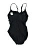 Aqua Sphere Stripes Black One Piece Swimsuit Size 10 - photo 2