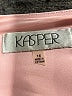 Kasper Solid Pink Cocktail Dress Size 16 - photo 7