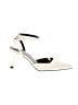 Azalea Wang Ivory Heels Size 8 - photo 1