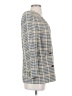 Stirling Cooper 100% Viscose Houndstooth Ivory Blazer Size 4 Petite - photo 4