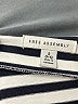 Free Assembly 100% Cotton Stripes Ivory Short Sleeve Top Size S - photo 7