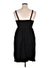 Unbranded Solid Black Casual Dress Size XL - photo 2