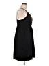 Unbranded Solid Black Casual Dress Size XL - photo 4