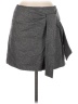 Wilfred Solid Gray Wool Skirt Size 8 - photo 1