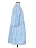 Tuckernuck 100% Polyester Stripes Blue Casual Dress Size S - photo 4