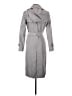 London Fog 100% Polyester Gray Trenchcoat Size XS - photo 2
