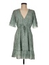 Unbranded 100% Polyester Green Casual Dress Size M - photo 1