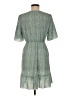 Unbranded 100% Polyester Green Casual Dress Size M - photo 2