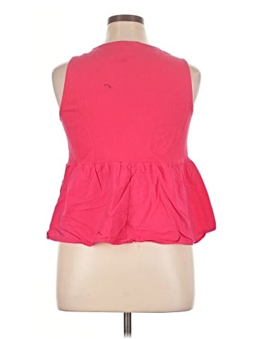 Terra & Sky Sleeveless Blouse (view 2)
