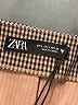 Zara Houndstooth Brown Shorts Size L - photo 3
