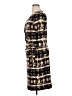 Anne Klein Plaid Black Casual Dress Size XL - photo 5