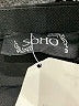 Soho Chevron-herringbone Jacquard Solid Black Skort Size 3 - photo 3