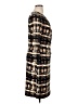 Anne Klein Plaid Black Casual Dress Size XL - photo 4