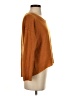 Central Park West 100% Cashmere Orange Cashmere Pullover Sweater Size S - photo 4