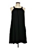 Cupio Solid Black Casual Dress Size L - photo 1