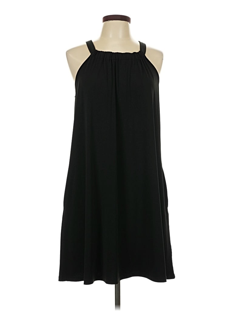 Pre-owned Cupio Casual Dress In Black