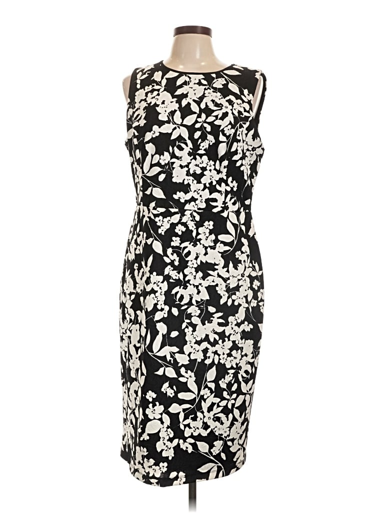Pre-owned Liz Claiborne Cocktail Dress In Black