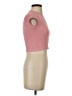 Out From Under Pink Short Sleeve Turtleneck Size XS - photo 4