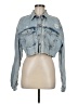 Collusion 100% Cotton Blue Denim Jacket Size 6 - photo 1