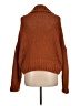 Free People Solid Orange Turtleneck Sweater Size L - photo 2