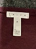 Leith Solid Burgundy Cocktail Dress Size M - photo 7